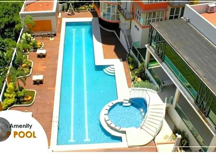 The Lancris Residences, 2 Bedrooms, Bathroom, Living Room, Kitchen And Community Pool 호텔 3*
