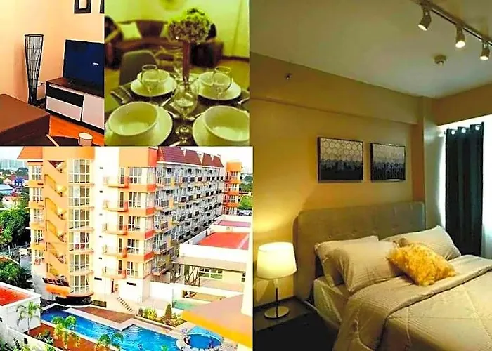 The Lancris Residences, 2 Bedrooms, Bathroom, Living Room, Kitchen And Community Pool 마닐라